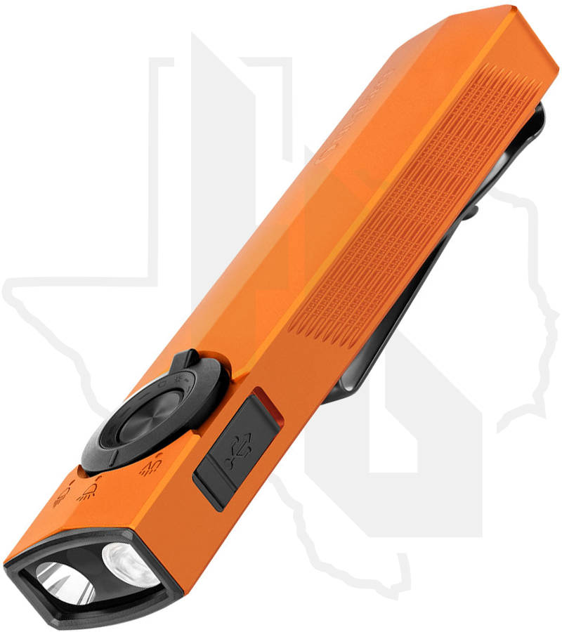 Olight ArkPro Series  ARKPRO3ROGCW - Flat Unibody, Orange, CW
