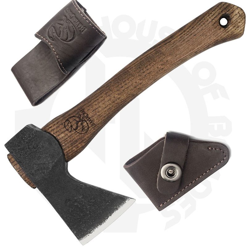 BeaverCraft Small Carving Axe with Leather Sheath AX1