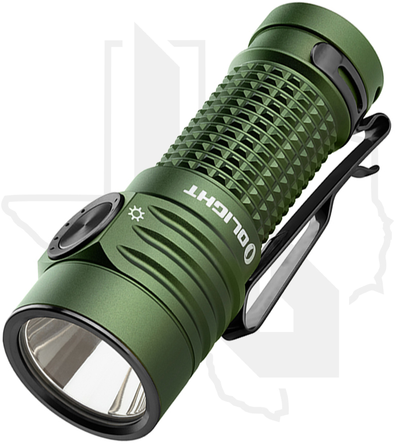 Olight Baton Turbo Compact Long Range Beam BATONTURBOODGCW - OD Green