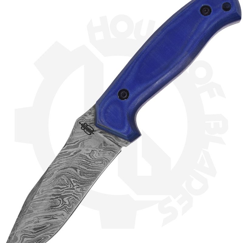 BUCKNBEAR Pro-Lite Hunter BNB13353 - Blue, G-10, Damascus
