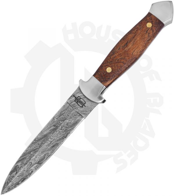 BUCKNBEAR Damascus Dagger BNB15255 - Walnut Wood