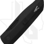 Protech Vero Synapse BSA25.VERO.1 - Black Aluminum, Burlap Canvas Micarta - Image 2
