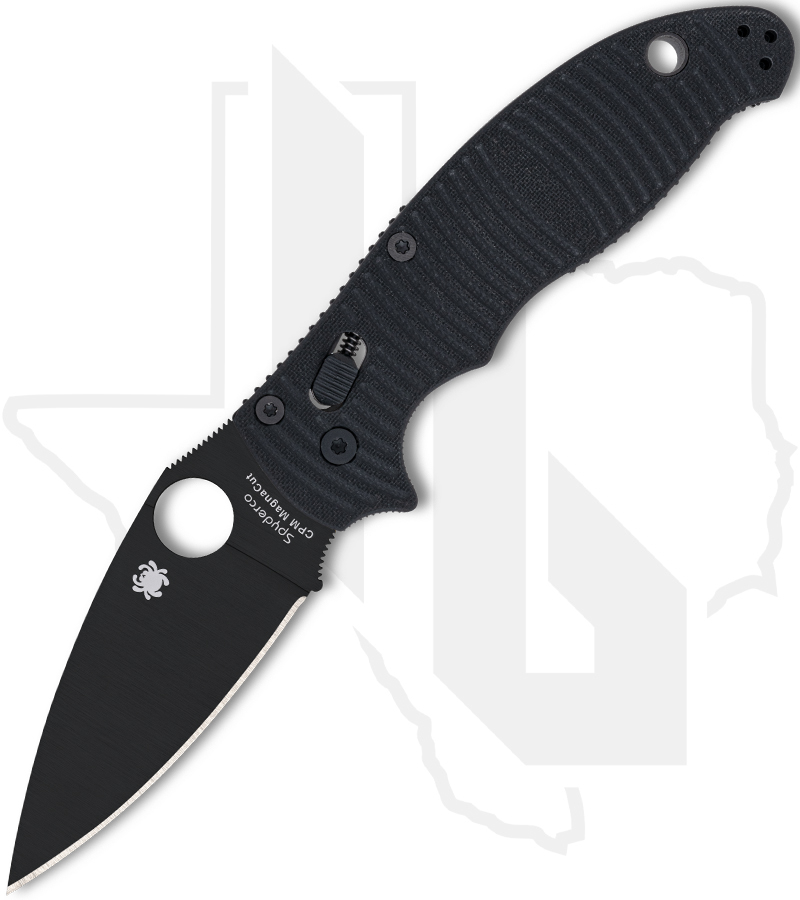 Spyderco Manix 2 C101GMCBKP2 - Salt, Black, Black G-10