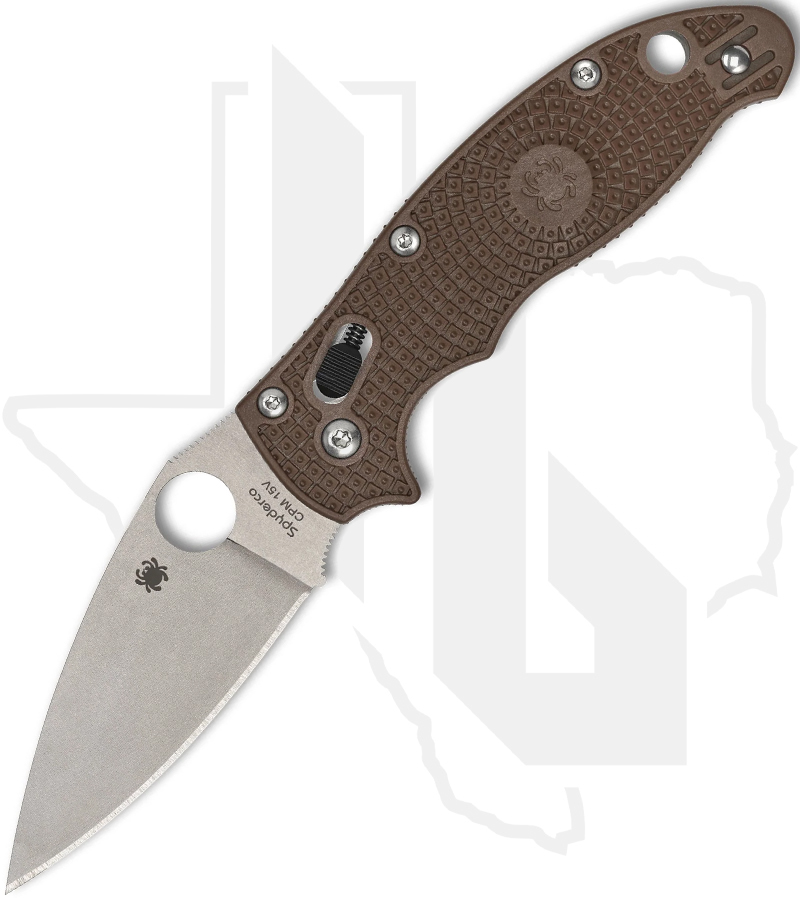 Spyderco Manix 2 C101PBN15V2 - Brown, FRCP