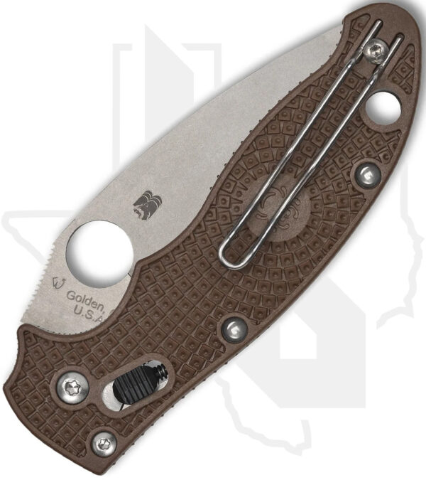 Spyderco Manix 2 C101PBN15V2 - Brown, FRCP - Image 2