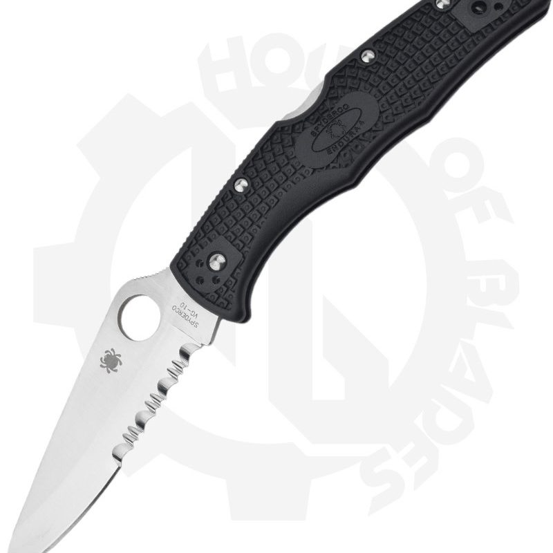 Spyderco Endura 4 C10PSBK - Black, FRN