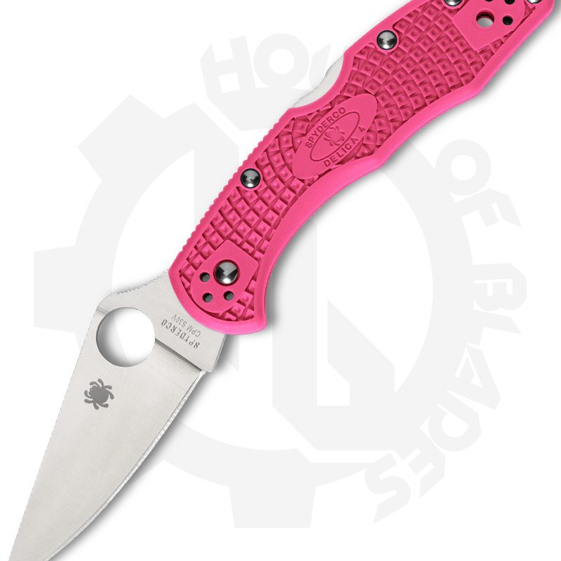 Spyderco Delica C11FPPNS30V - Pink, FRN