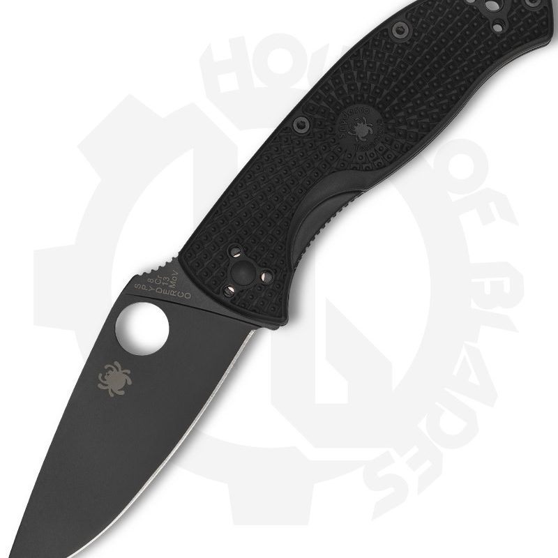 Spyderco Tenacious C122PBBK - Black, FRN