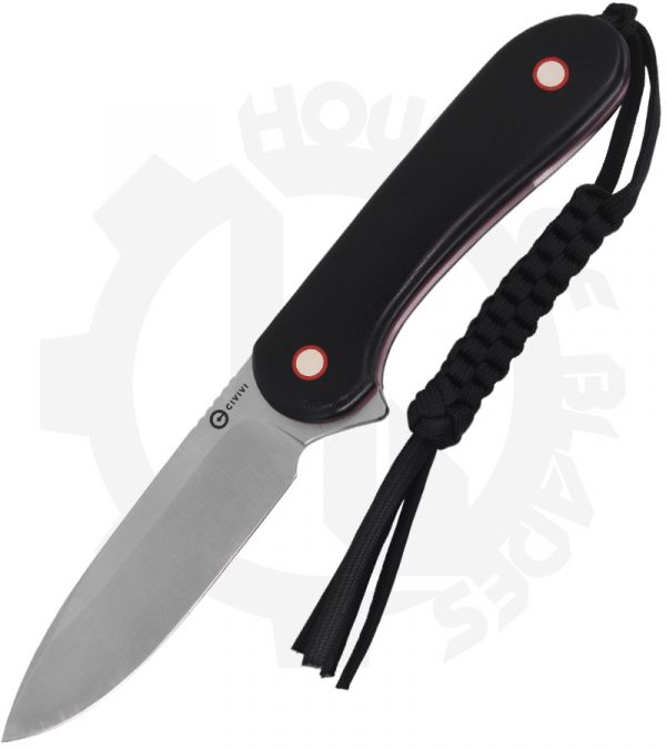 CIVIVI Fixed Blade Elementum C2104A - Black, Red, G-10