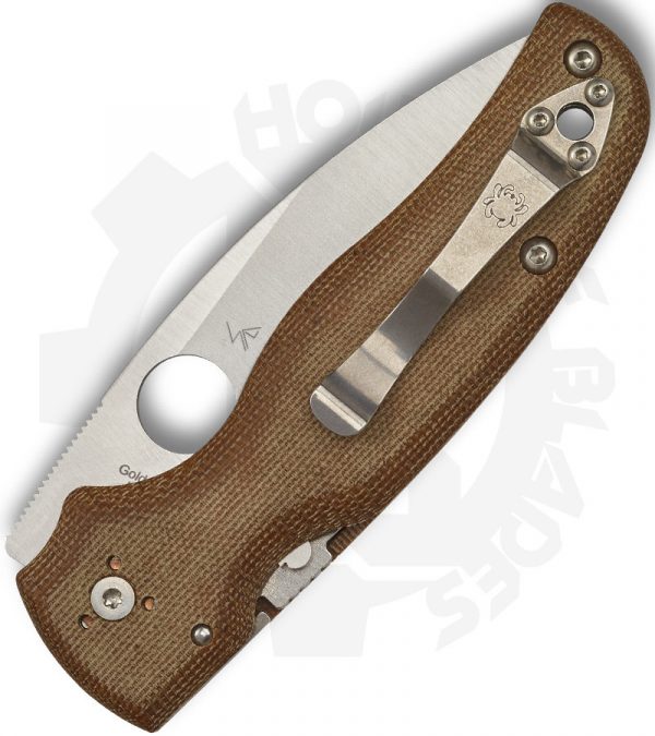 Spyderco Shaman C229MPZW Micarta knife