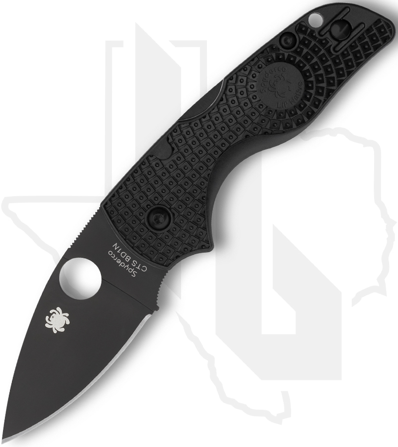 Spyderco Lil Native C230PBBK - Black FRN