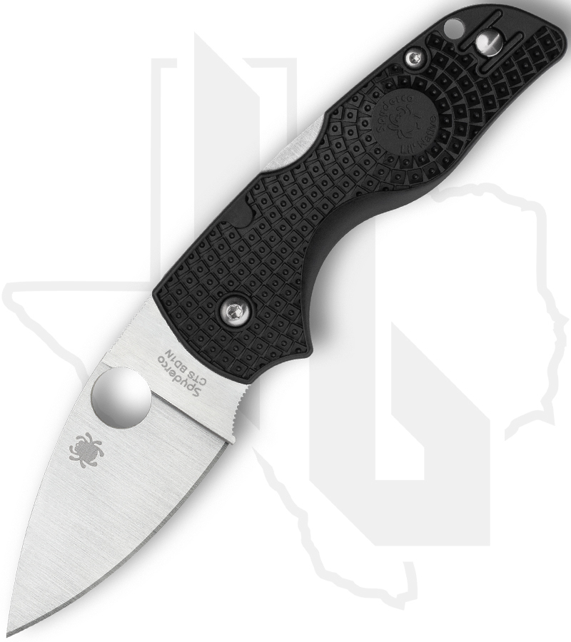 Spyderco Lil Native C230PBK - Lightweight, Black