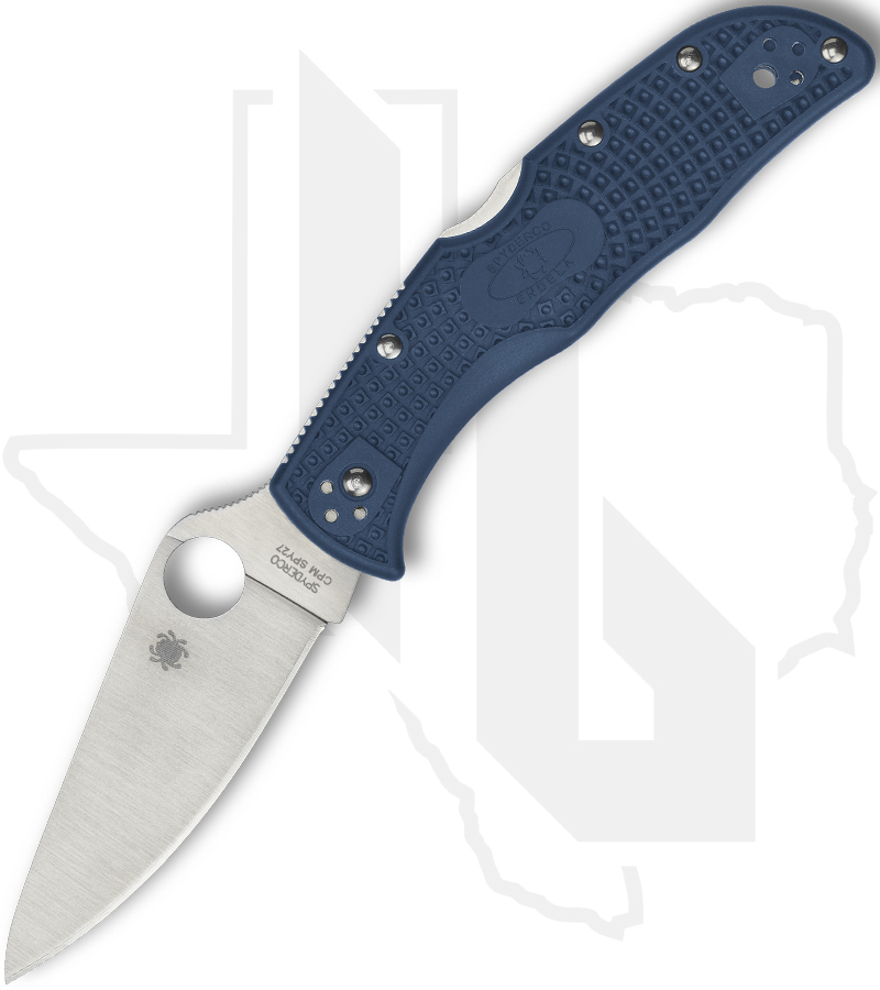 Spyderco Endela Lightweight C243PCBL - Blue FRN