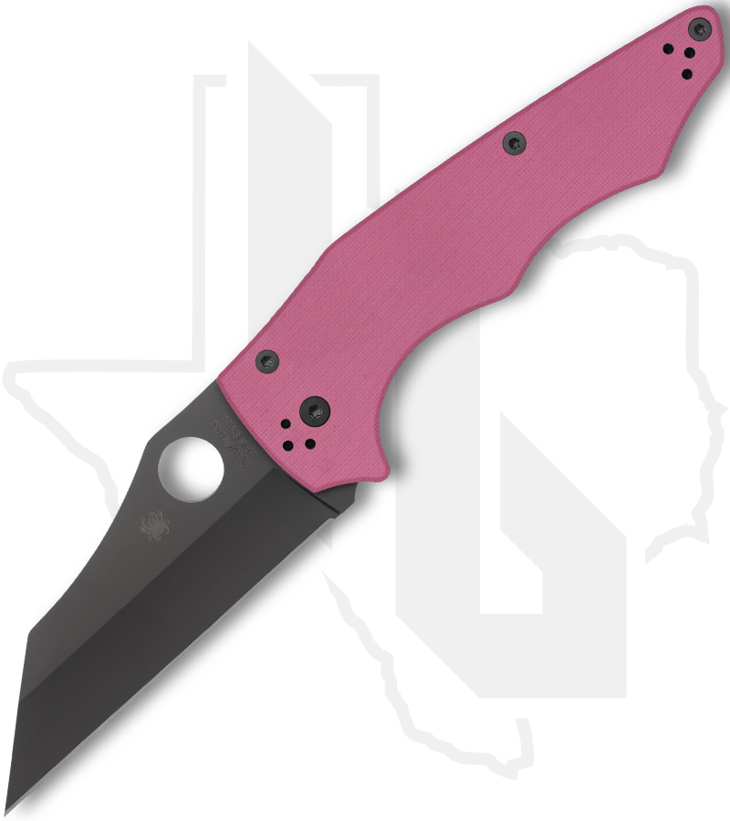 Spyderco YoJumbo C253GPNBKP - Pink, Black
