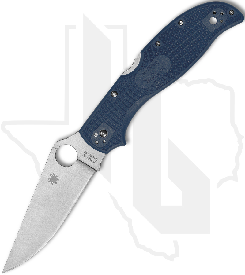 Spyderco Stretch 2 XL C258PCBL - Cobalt Blue, FRN