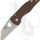 Spyderco MicroJimbo C264GPBN15V - Brown G-10