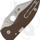 Spyderco MicroJimbo C264GPBN15V - Brown G-10 - Image 2