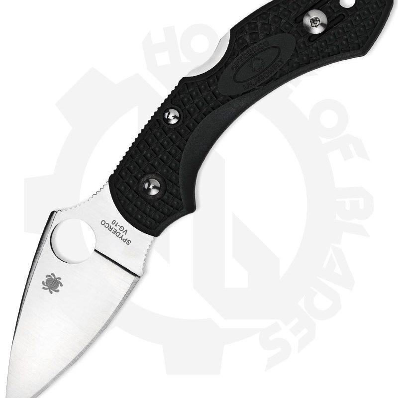 Spyderco Dragonfly 2 C28PBK2 - Black, FRN