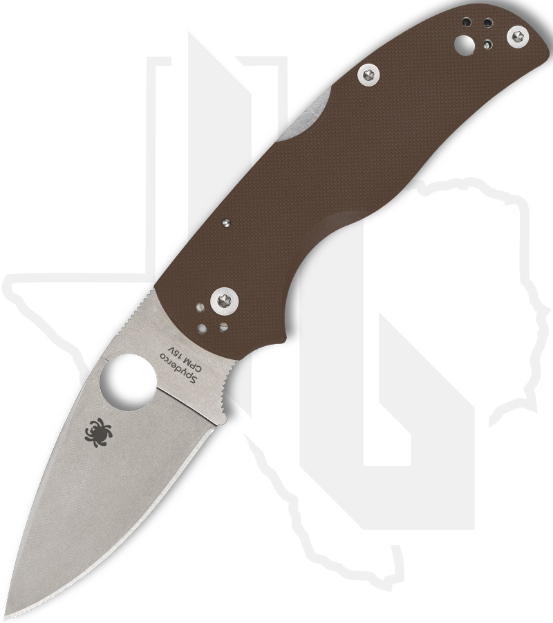 Spyderco Native 5 C41GPBN15V5 - Brown G-10