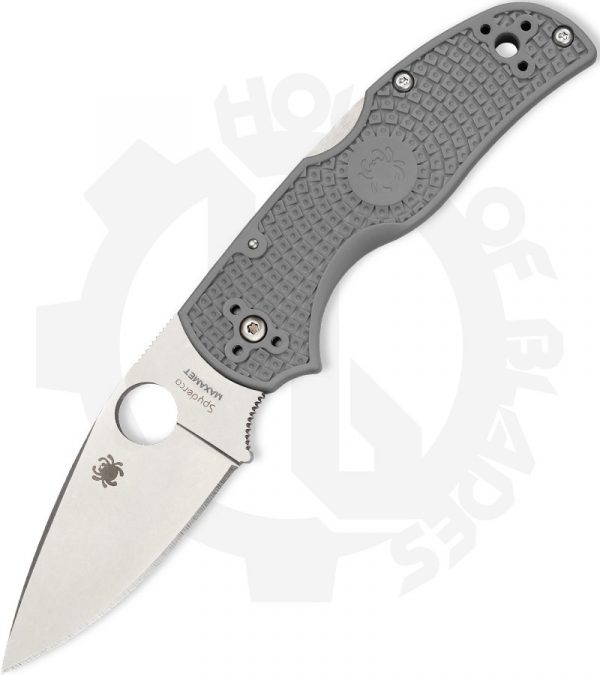 Spyderco Native 5 C41PGY5 - Gray, FRN
