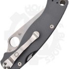 spyderco paramilitary 2 grey