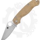 Spyderco Paramilitary 2 C81MPCW2 - Canvas Micarta, Cru-Wear
