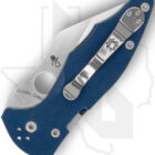 Spyderco Yojimbo 2 C85GPCBL2 - Cobalt Blue - Image 2