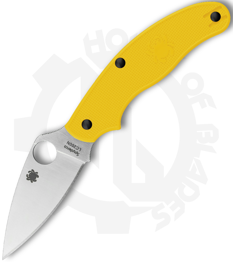 Spyderco UK Pen Knife Salt C94PYL - Yellow, FRN