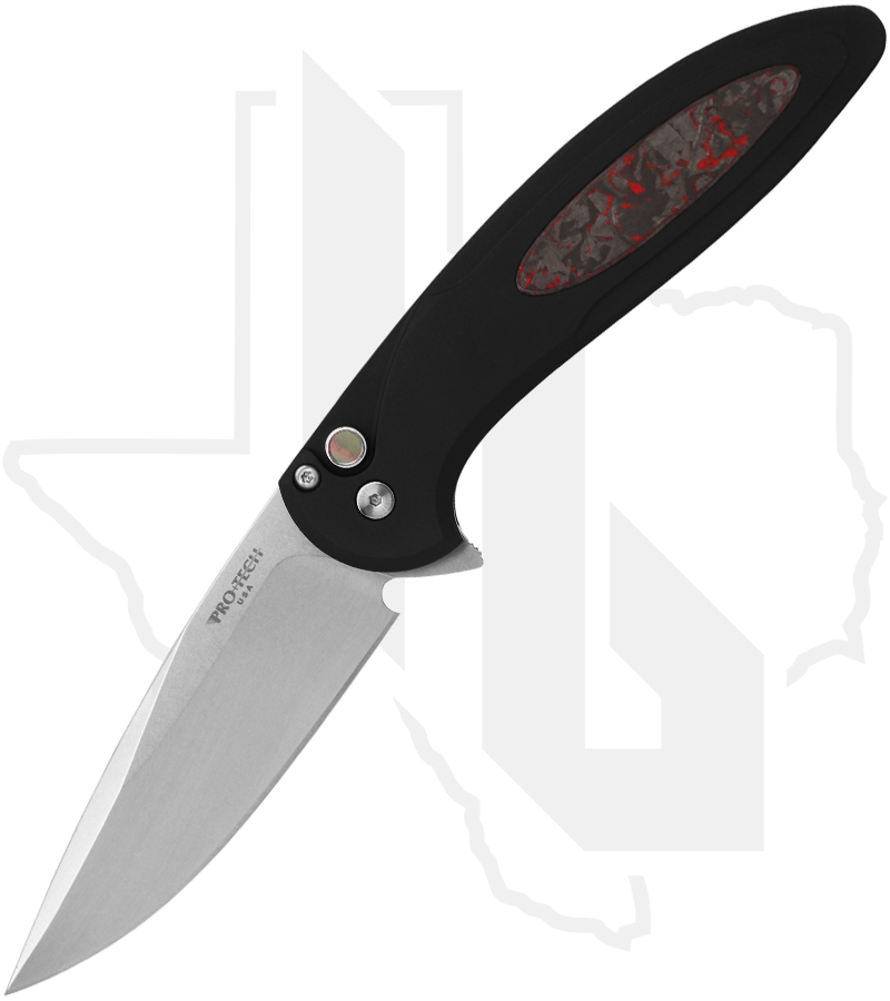 Protech Cambria CF2101-LTD - TechnoCarbo Red, Black, Stonewash