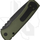Chaves Knife and Tool Redencion CK-1A10-2G3F-6D2 - Green Aluminum, DLC, Tanto Edge - Image 2