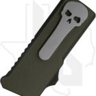 Chaves Knife and Tool Chub Utility OTF CK-8C11-5F6F-3D2 - OD Green Crosshatch - Image 2