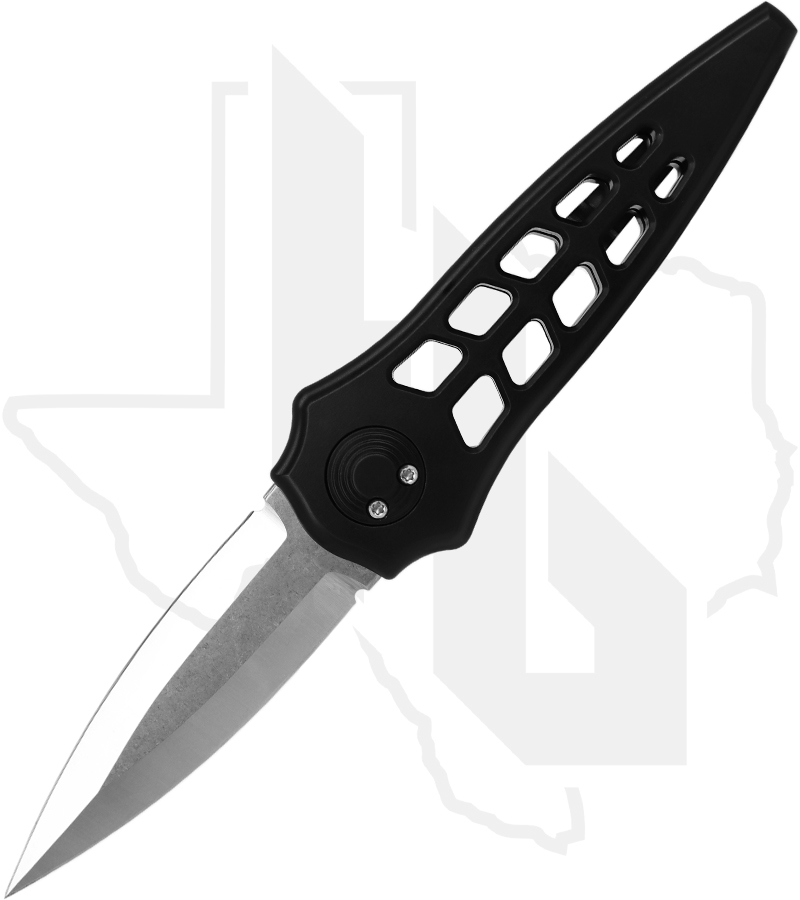 Asheville Steel Warlock Enchanter ENCHA-B-FG-S - Skeletonized Black Aluminum, Satin