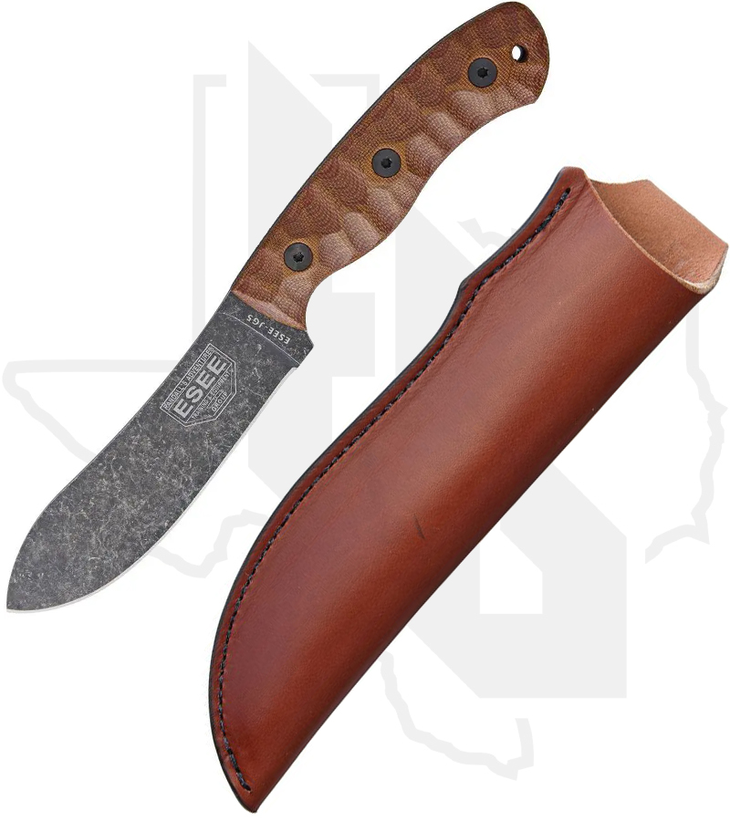 ESEE JG5 ESEE-JG5 - Brown, Jigged Micarta - Image 2
