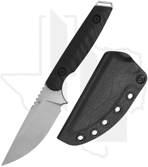 Toor Knives  FIELD 3.0-CLASSIC-STONE - Ebony, Brass Liner - Image 2