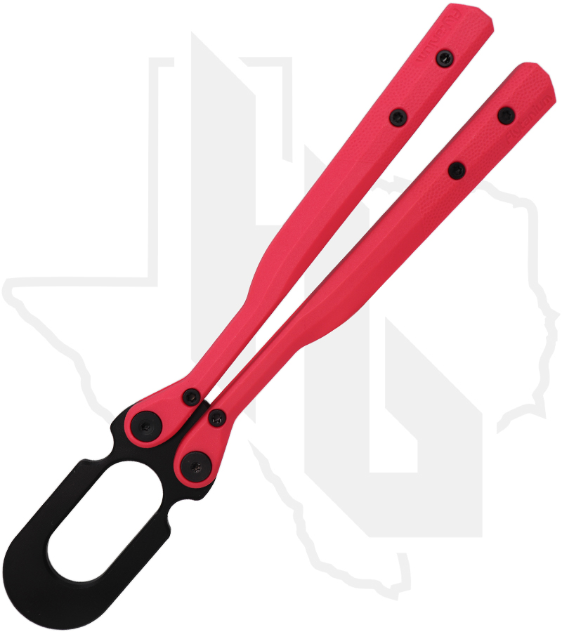 Flytanium U.F.O. Flipping Object FLY-1260LR - Lava Red, Black Coated