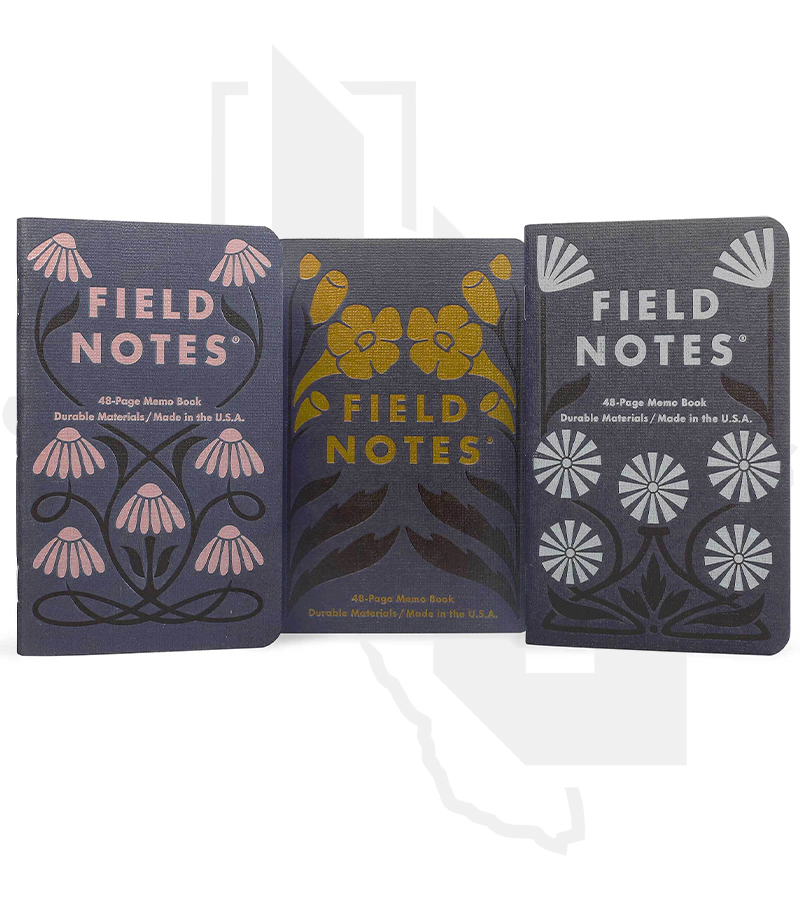 Field Notes Fall Flowers 3-Pack FNC-68