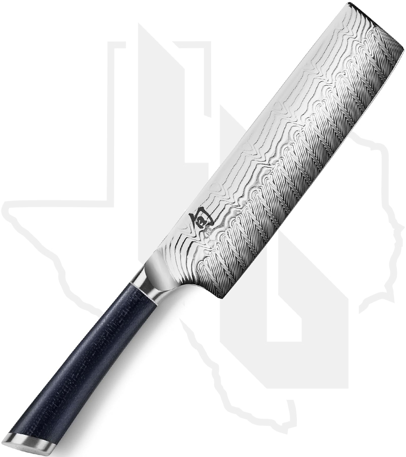 Shun 6.5 in. Nakiri FRD0728 - Jute Micarta