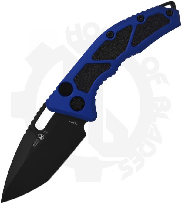 Heretic Knives Medusa H011-4A-BLU - Black, Blue Black Hardware