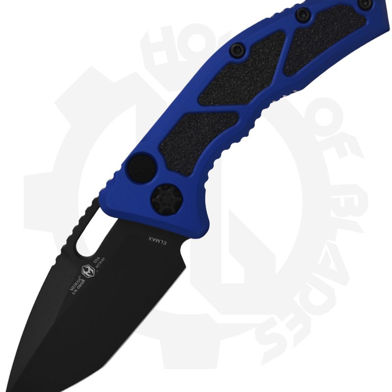 Heretic Knives Medusa H011-4A-BLU - Black, Blue Black Hardware