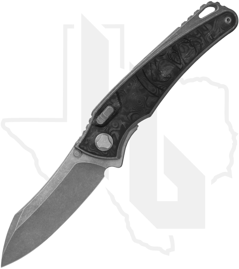 Hawk Designs Talon HT-BDI - Black Dunes Inlay, Titanium