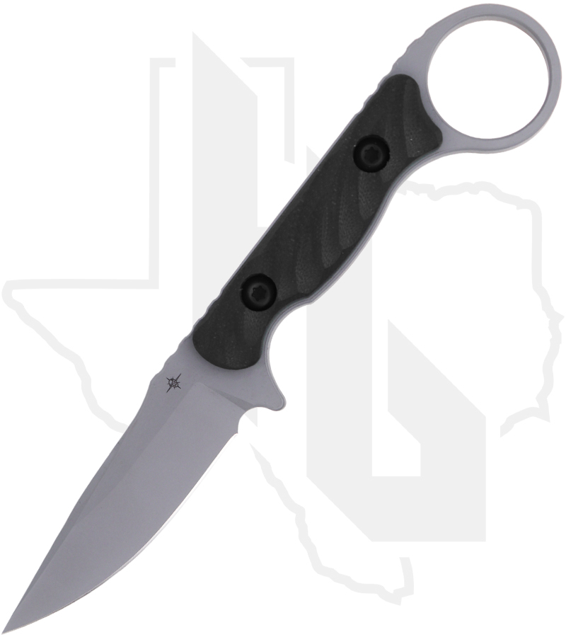 Toor Knives  JANK SHANK-S-PHANTOM - Black G-10