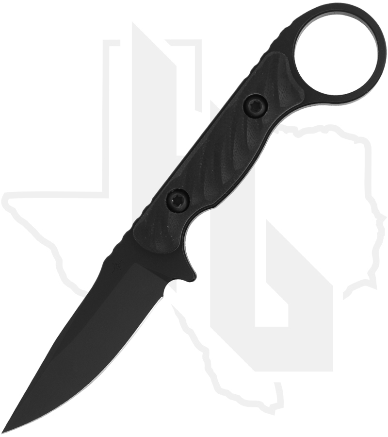 Toor Knives  JANK SHANK-S-SOCOM-BLK - Black G-10