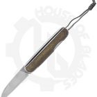The James Brand The Pike KN110127-00 - OD Green, Micarta