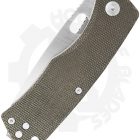 The James Brand The Folsom KN112127-00 - OD Green, Micarta - Image 2