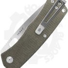 The James Brand The Folsom KN112127-00 - OD Green, Micarta - Image 3