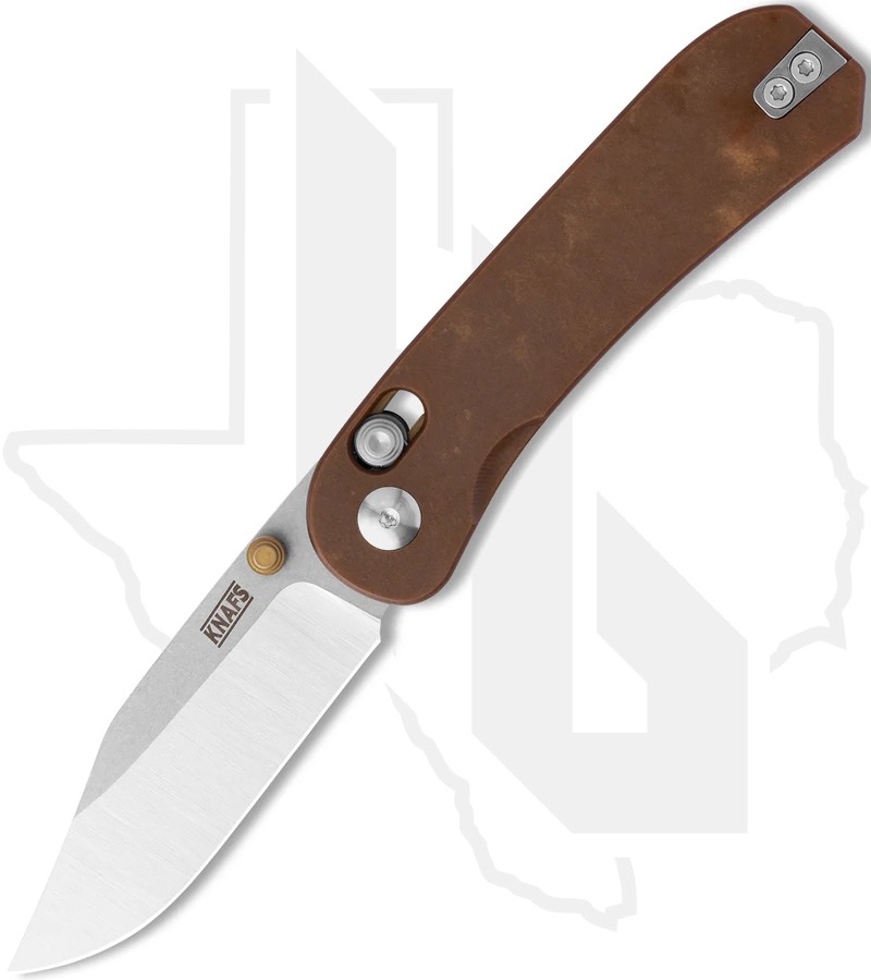 KNAFS Lander 3 KNAFS-00392 - Brown Paper Micarta