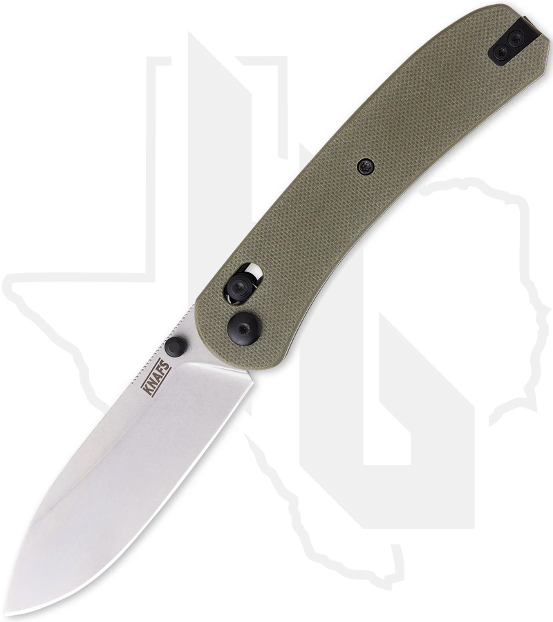 KNAFS Lander 2 KNAFS-00498 - OD Green G-10, Stonewash