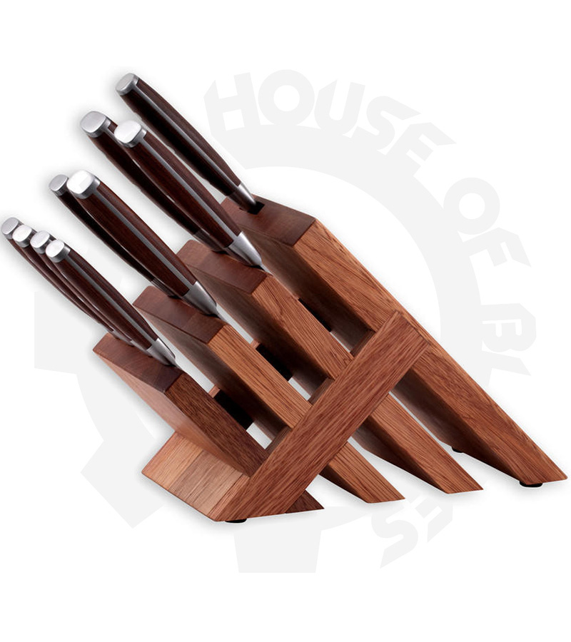 Messermeister 10 Piece Block Set L8000-10S - Pakkawood