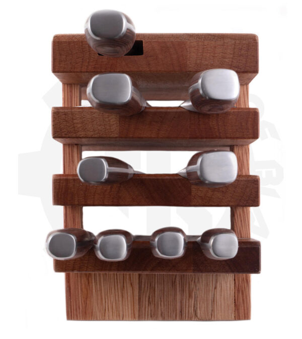 Messermeister 10 Piece Block Set L8000-10S - Pakkawood - Image 2