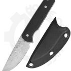 Ferrum Forge Knife Works Lackey LA-CF-DAM - Carbon Fiber, Damascus - Image 2